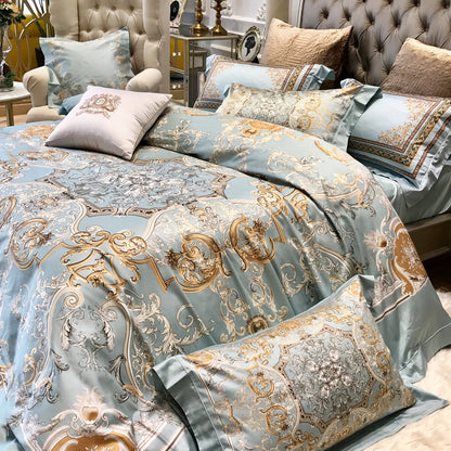 Digital Print Pure Cotton Bedding Set 6 Piece | 11 Designs
