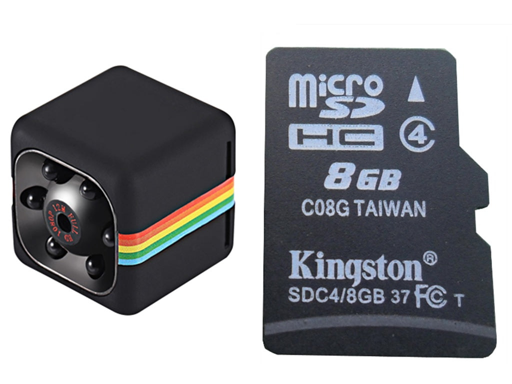SQ11 Mini Hidden Camera — HD 1080P Night Vision with Motion Detection