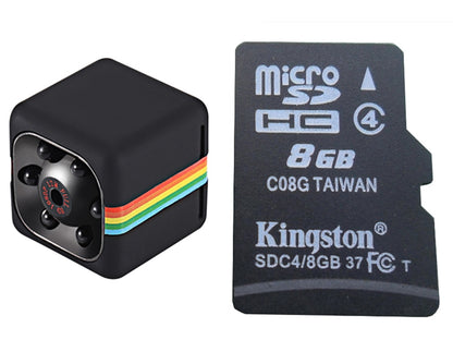 SQ11 Mini Hidden Camera — HD 1080P Night Vision with Motion Detection