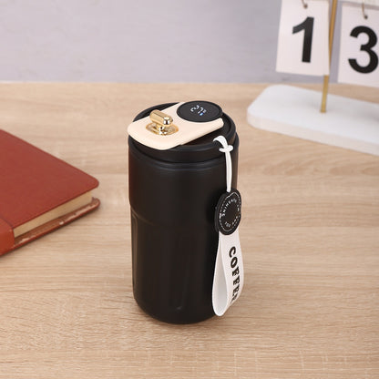 Smart Digital Insulated Tumbler — 316 Stainless Steel Vacuum Flask, 450ml