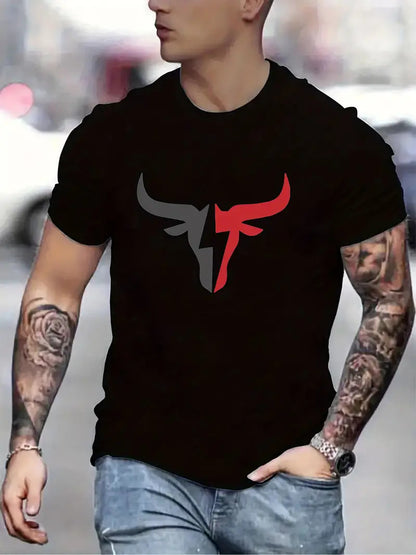 Men's Graphic Print T-Shirt – Loose Fit Pure Cotton | 10 Designs | Sizes S–3XL