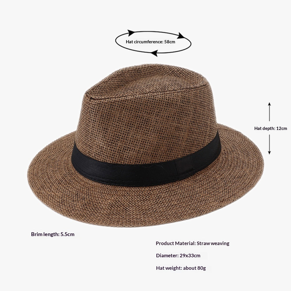 Women's Straw Flat-Top Sun Hat | Resort Panama Style – 18 Variants