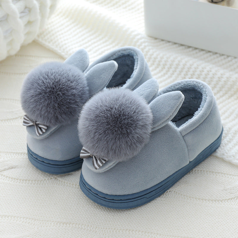 Children's Coral Fleece Plush Slippers | Unisex Warm Non-Slip House Shoes