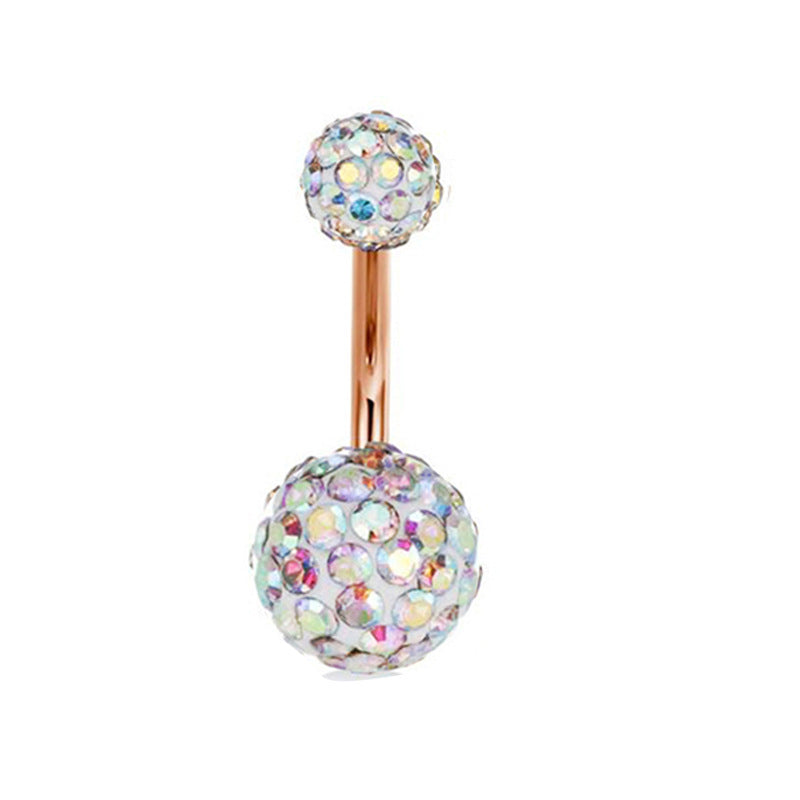 Stainless Steel Navel Stud – Belly Button Piercing Jewellery, 30 Styles