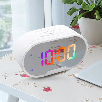 Large Screen Colour Display Desktop Alarm Clock