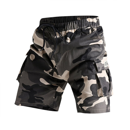 Men's 100% Cotton Casual Shorts | Solid & Camo S-4XL
