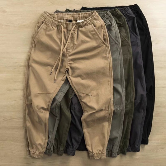 Men's Cropped Cargo Trousers | Quick-Dry Outdoor Workwear M-3XL
