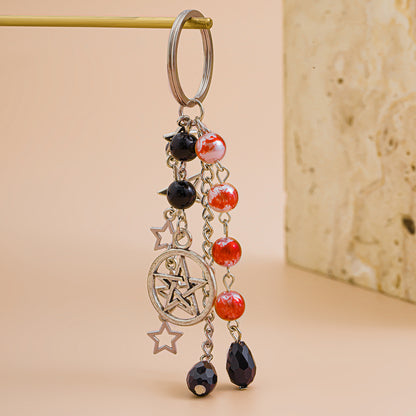 Strawberry & Fruit Charm Keychain | Cute Gift