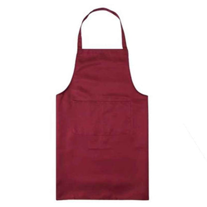 Thickened Sleeveless Kitchen Apron – Anti-Stain Home Cooking Apron in 13 Colours