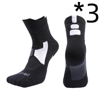 Men's Elite Basketball Socks – Combed Cotton & Nylon