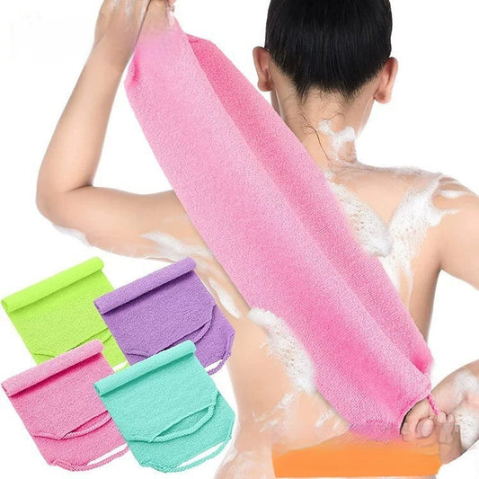 Thickened Nylon Face Cloth with Hanging Loop | 8 Colours