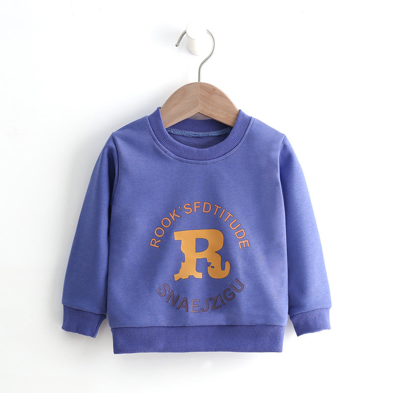 Children's Cartoon Cotton Sweatshirt Pullover | Kids Casual Top