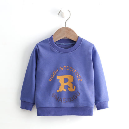 Children's Cartoon Cotton Sweatshirt Pullover | Kids Casual Top