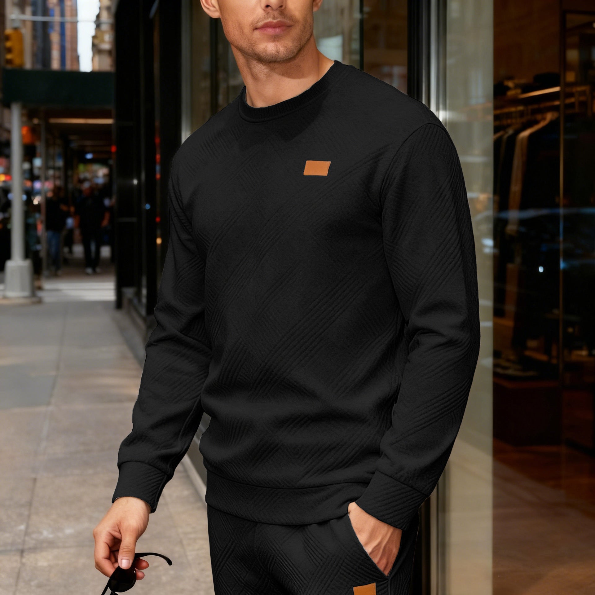 Men's Relaxed Crew Neck Sweatshirt | 8 Colours