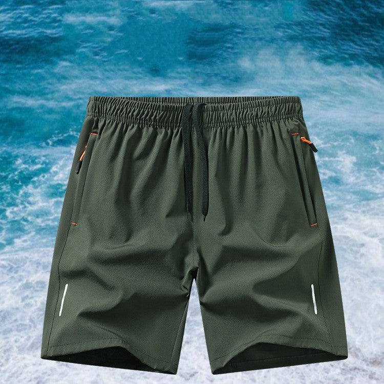 Men's Ice Silk Quick-Dry Sports Shorts