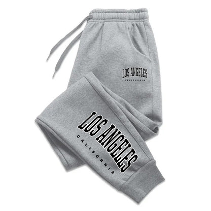Men's Letter Print Straight-Leg Sweatpants | 6 Colours S-2XL