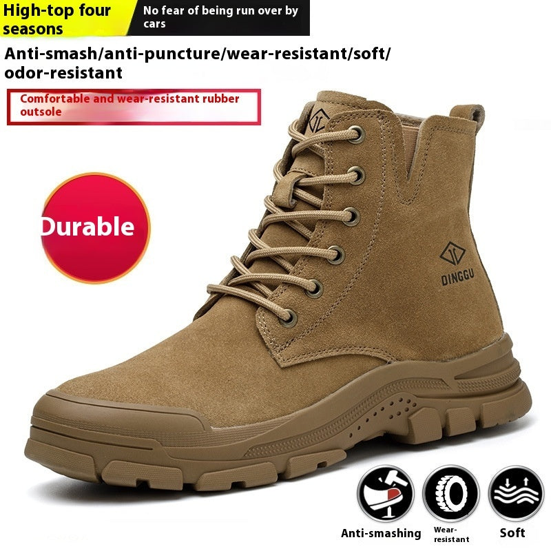 Men's Steel Toe Cap Safety Boots | Anti-Smash & Anti-Puncture