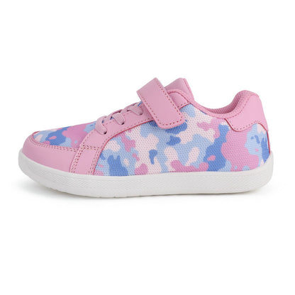 Children's Velcro Wide Toe Trainers | Lightweight Kids Shoes