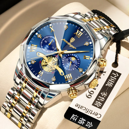 Men's Luminous Quartz Watch | Waterproof | 13 Dial & Case Styles