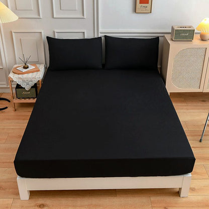 Polyester Fitted Sheet & Pillowcase | 15 Colours