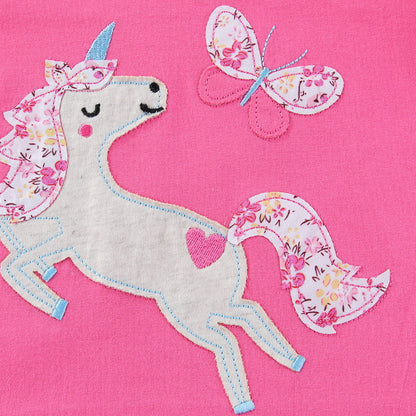 Children's Cotton Embroidered Short-Sleeve T-Shirt