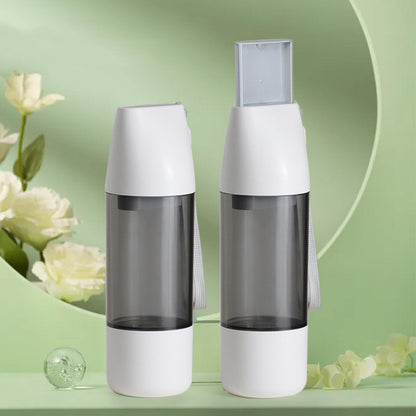 2-in-1 Portable Dog Water Bottle & Food Container | 350ml Travel Pet Feeder