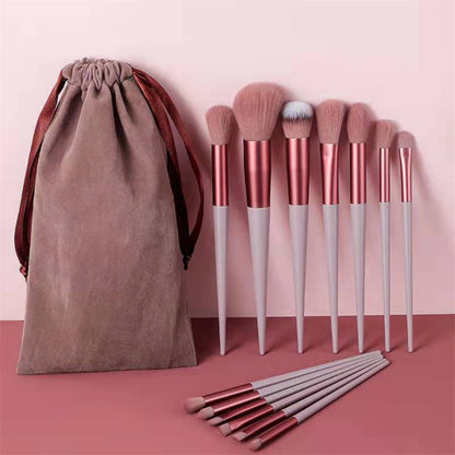 13-Piece Makeup Brush Set – Soft Fibre Bristles, Choice of Packaging