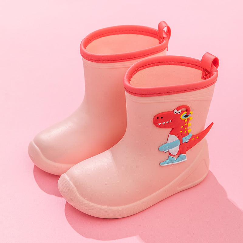 Children's Cartoon EVA Rain Boots – Lightweight Wellies, Unisex