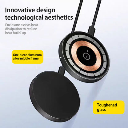 Qi2 Magnetic Wireless Fast Charger 15W for iPhone