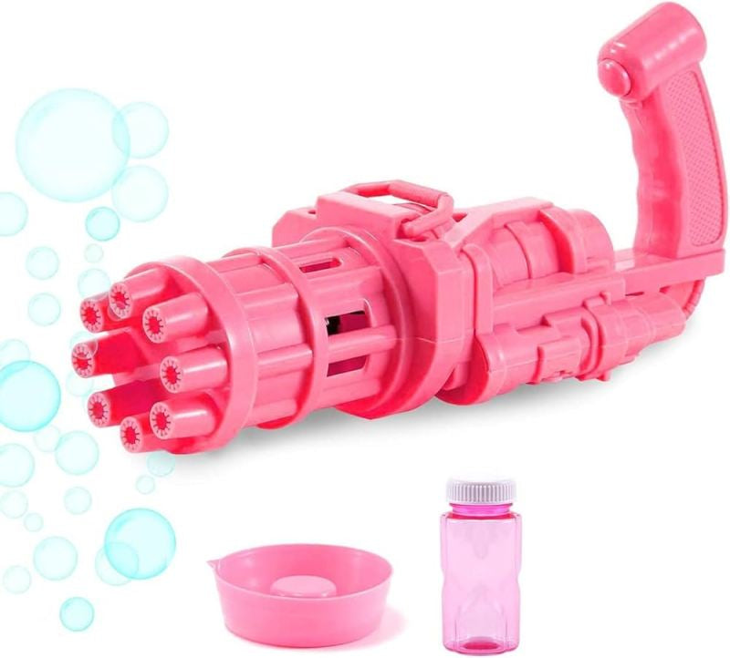Electric Bubble Blower Gun Toy for Kids