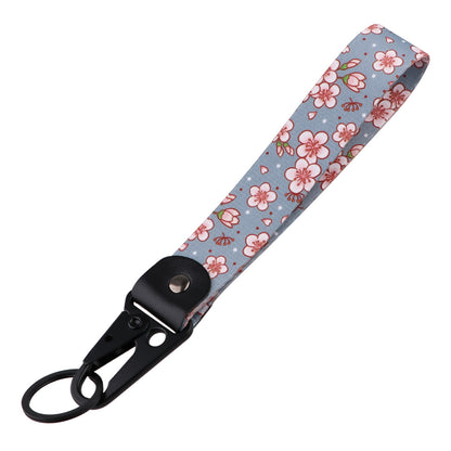 Cherry Blossom Leather & Metal Keychain | 15 Designs | JP Collections