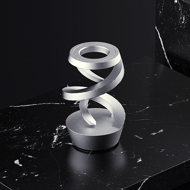 Anti-Gravity Suspended Gyro | Luxury Stainless Steel Desk Ornament | 6 Finishes
