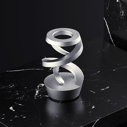 Anti-Gravity Suspended Gyro | Luxury Stainless Steel Desk Ornament | 6 Finishes