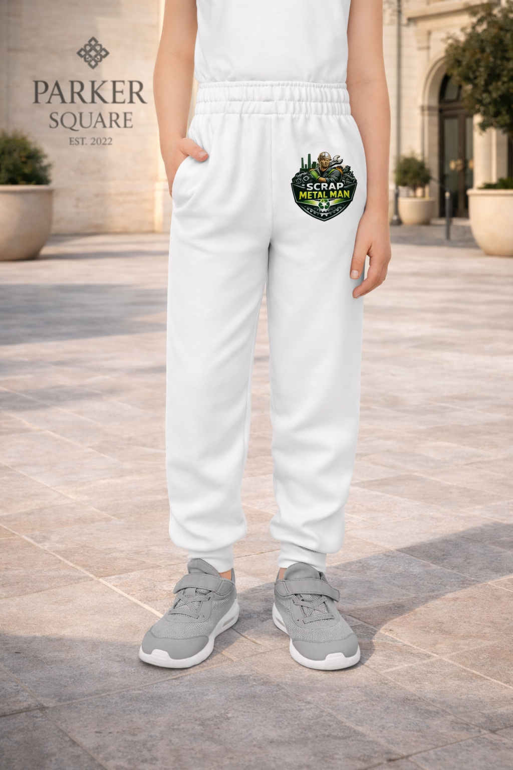 Kids Scrap Mechanic Joggers – Cosy Game-Inspired Youth Sweatpants