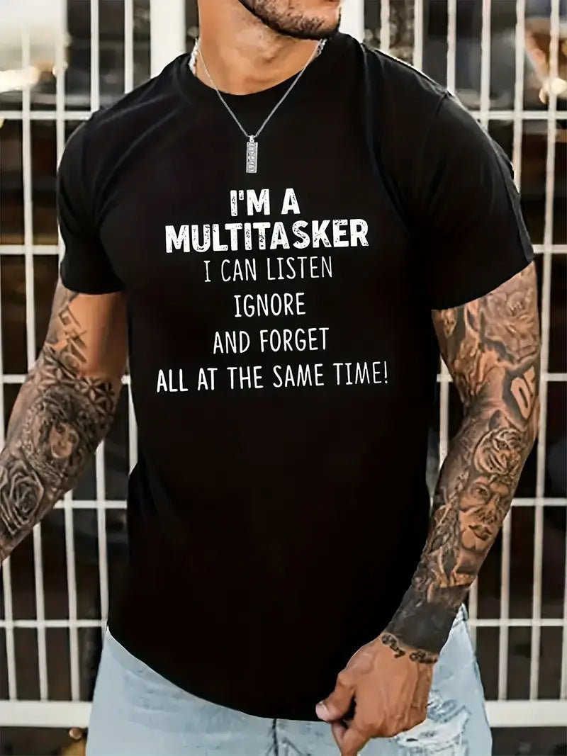 Men's Graphic Print T-Shirt – Loose Fit Pure Cotton | 10 Designs | Sizes S–3XL