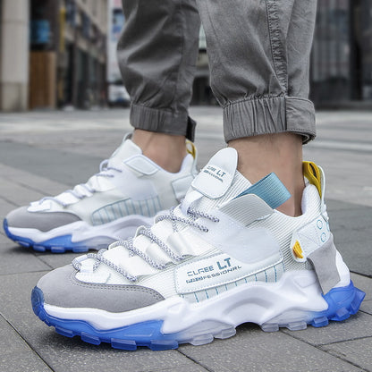 Men's Breathable Synthetic Leather Sports Casual Shoes | EU 39-46