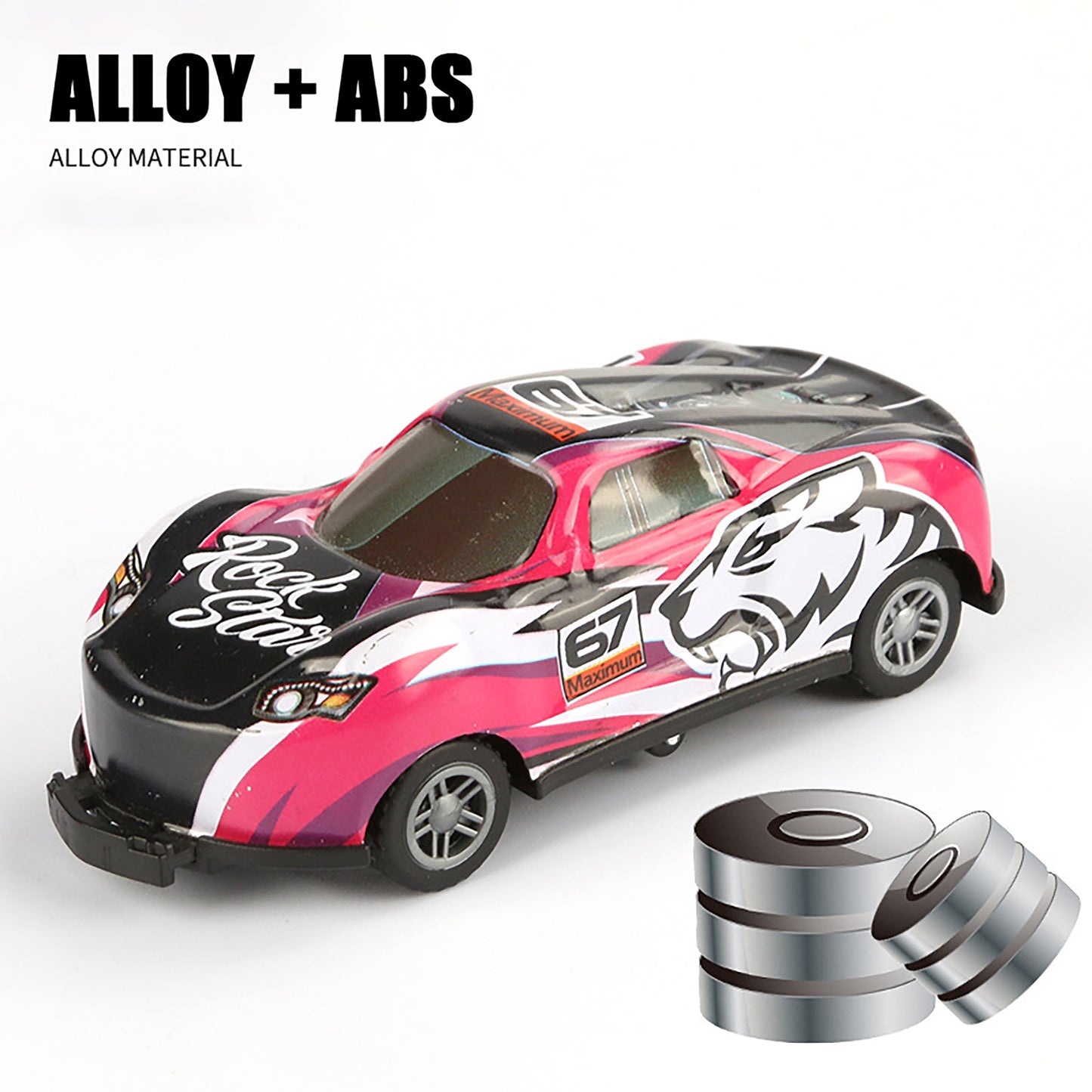Alloy Pull-Back Flip Stunt Racing Cars - Kids Toy Car Set