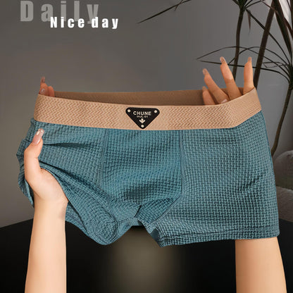 Men's Nylon Sport Boxer Briefs | 6 Colours | L–4XL