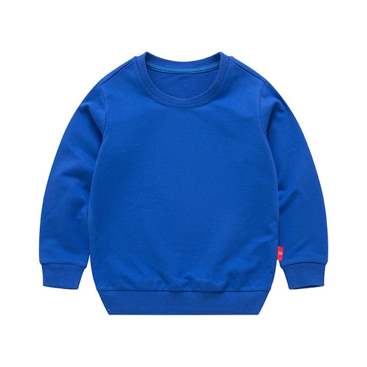 Boys' Solid Colour Round Neck Sweatshirt | 11 Colours | Kids Top