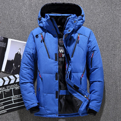 Men's Duck Down Padded Winter Jacket | Sizes M to 5XL | 5 Colours