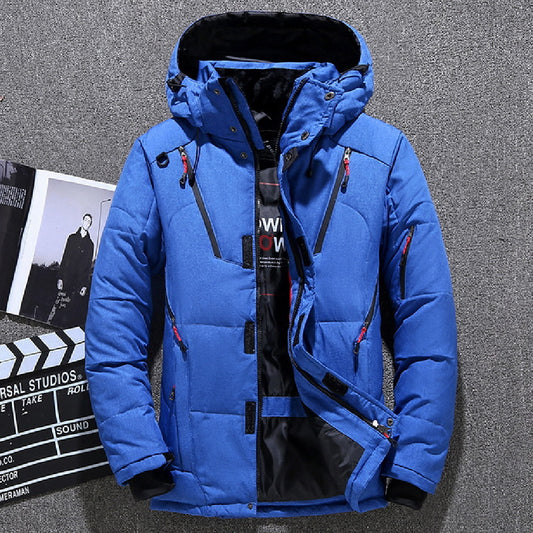Men's Duck Down Padded Winter Jacket | Sizes M to 5XL | 5 Colours