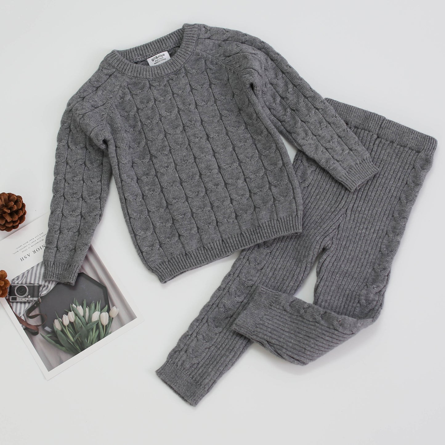 Children's Slim-Fit Knit Sweater – Toddler & Kids Pullover