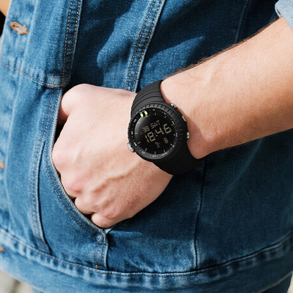 Large Dial Luminous Waterproof Watch for Men - Casual & Sports Style