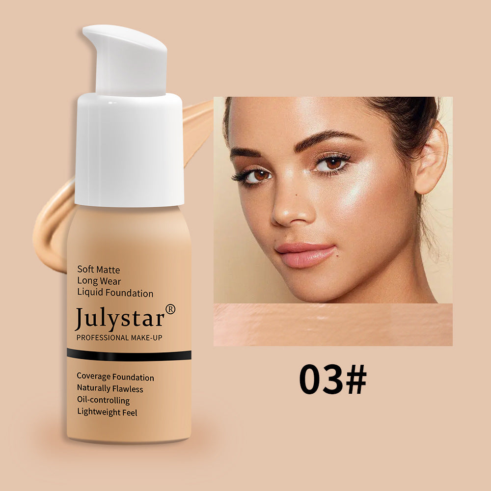 Full Coverage Liquid Foundation – Waterproof Concealer 30ml
