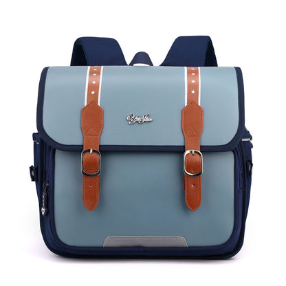Kids' Ultra-Light Nylon School Backpack – Breathable & Burden-Reducing