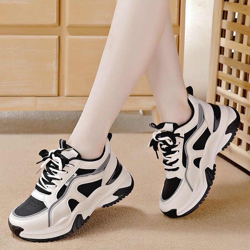Women's Casual Lace-Up Shoes | Leather, Cotton & Mesh | EU 35–40