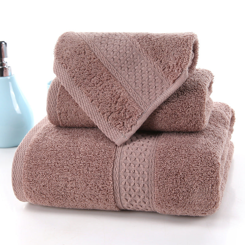 Long-Staple Cotton Towel Set | Absorbent Jacquard Towels | JParker