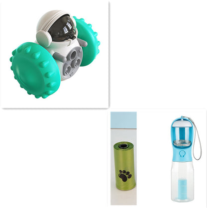 Interactive Slow Feeder Tumbler Toy for Cats & Dogs | IQ Treat Dispenser
