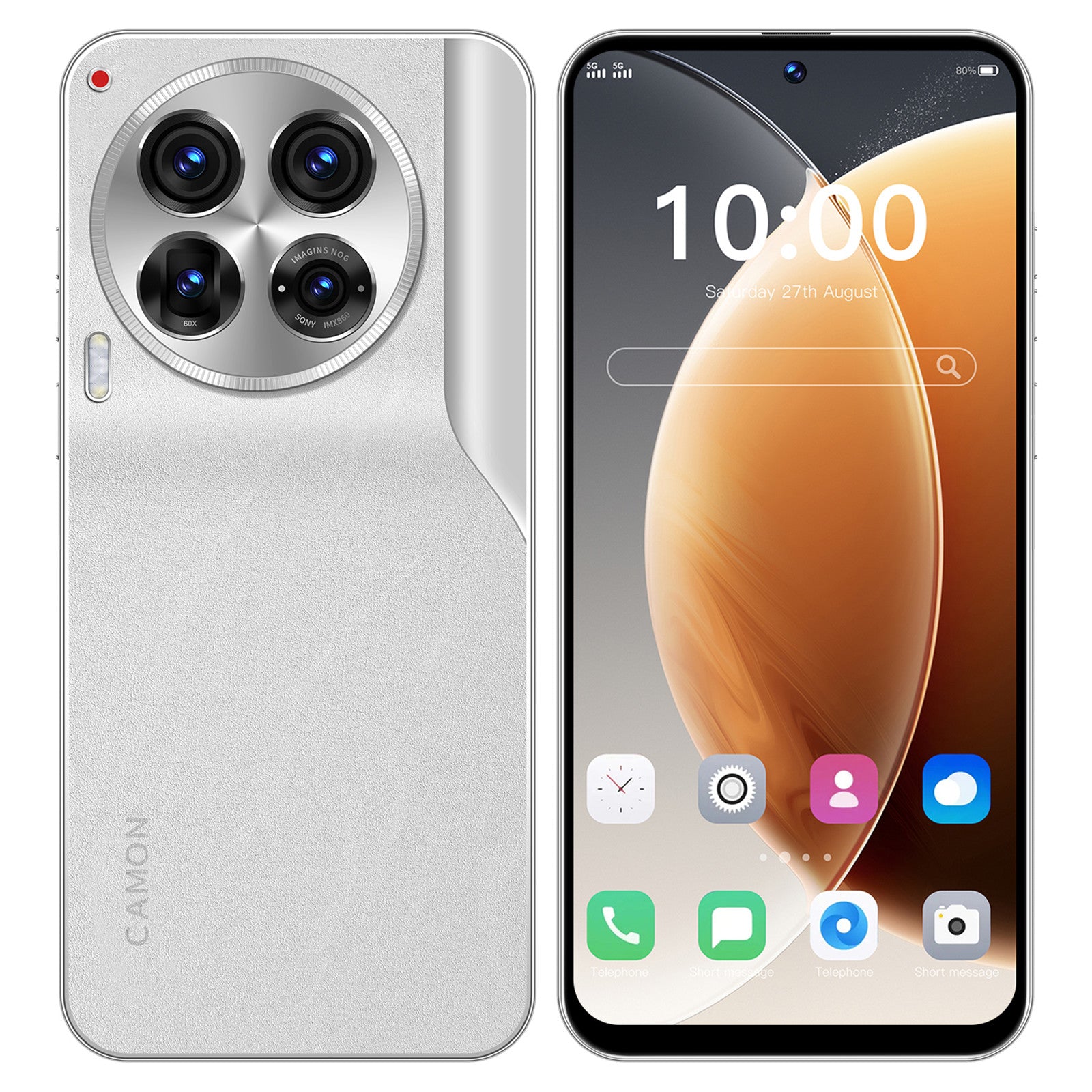30 Pro Unlocked Smartphone | Android 14, 6.5" HD, 6800mAh, 5G Dual SIM