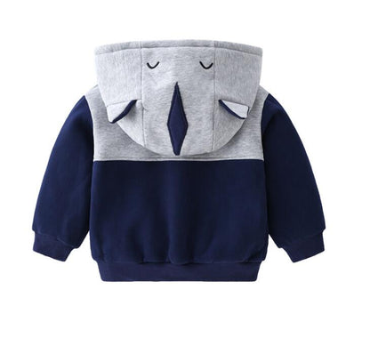 Children's Padded Cotton Hooded Jacket | Lightweight Kids Coat